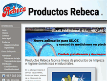 Tablet Screenshot of prebeca.com